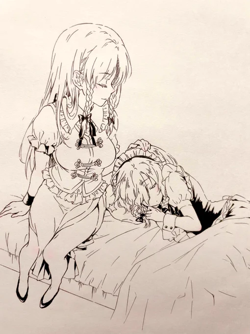 てぇてぇなめーさく落書き出て来たのでラスト 