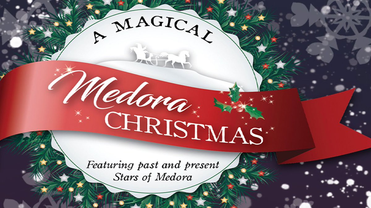 The Medora Christmas Musical, “Christmas Memories” is coming to Mayville tonight to perform at the Mayville State University Classroom Building Auditorium. The show will begin at 7:30 p.m. Purchase tickets at medorachristmas.com! 
✨✨✨
#traillcountyedc