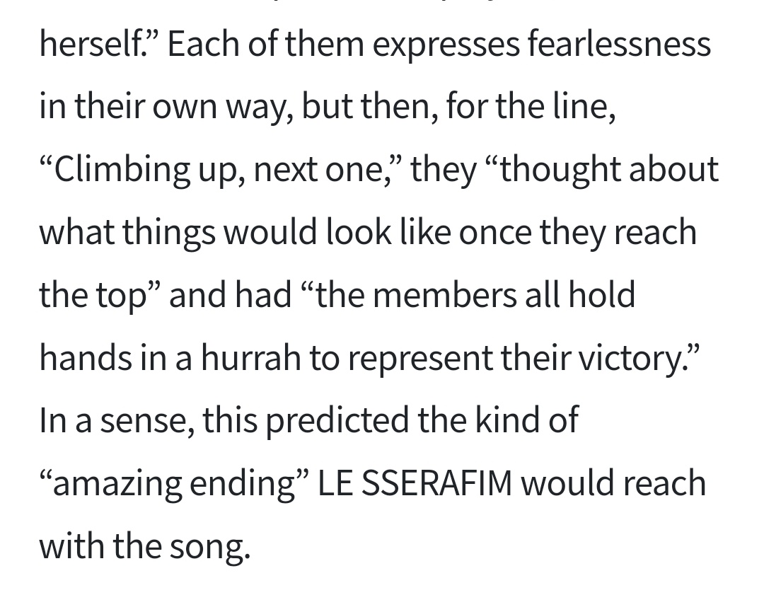 fujii_itsuki's tweet photo. I loved that they incorporated this "amazing ending" symbolism from FEARLESS into this ANTIFRAGILE performance 💯

#LE_SSERAFIM https://t.co/Q0JrdgJKBa