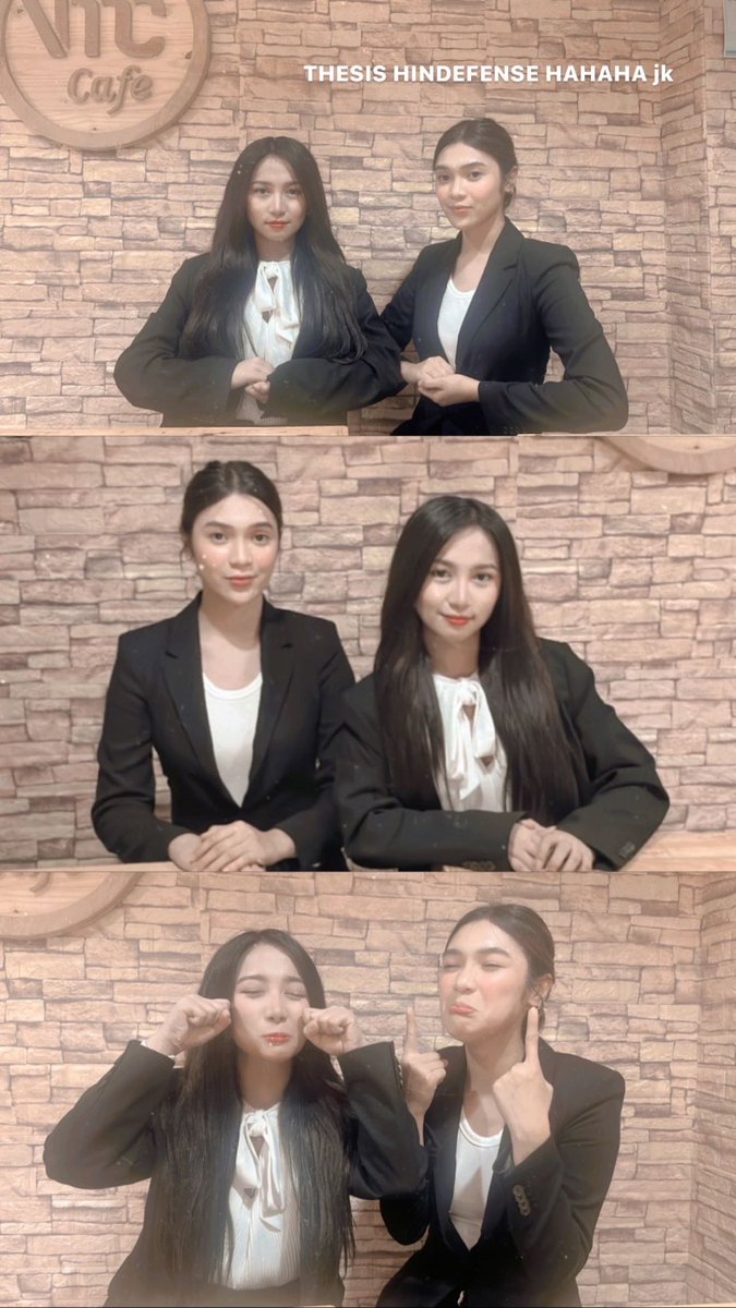 ShekiSakurasPH's tweet image. [sheki.mnl48official ig story] 

THESIS HINDEFENSE HAHAHA jk 

#MNL48 #MNL48Sheki #MNL48Ella @mnl48official @shekimusic_