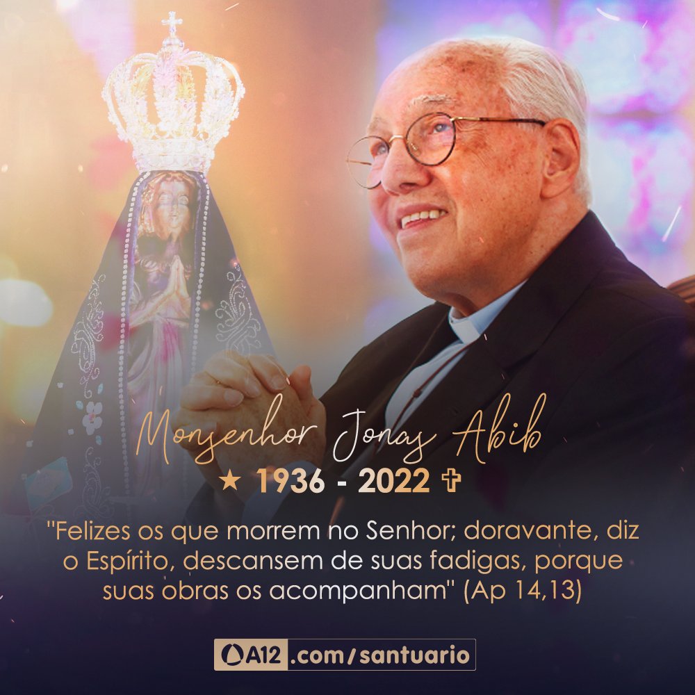 padroeira's tweet photo. Que Maria, Nossa Mãe, o receba de braços abertos para a vida eterna e rezemos por sua Páscoa, para que o Monsenhor Jonas Abib descanse em paz ao lado da Santíssima Trindade. 🙏🏻

📸 Reprodução/ Comunidade Canção Nova

#Padroeira #SantuárioNacional #JonasAbib #MonsenhorJonasAbib https://t.co/uFX0j8I1J6
