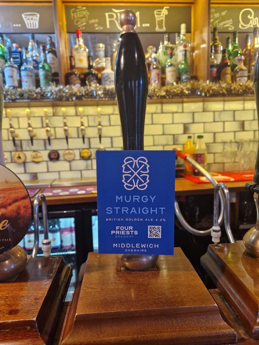How exciting! Murgy Straight is on the bar right now at the wonderful Queens Head in Congleton. This pub LOVES cask, is in the 2022 CAMRA guide and we are thrilled to be there.  Don't delay, it always sells fast.
facebook.com/Congleton19/