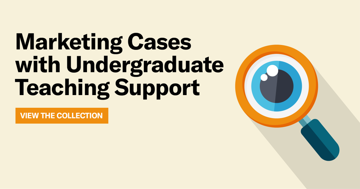 HarvardBizEdu's tweet photo. Help frame students’ thinking and set the foundation for robust classroom discussion with Case Previews. Each marketing case in this collection includes a Case Preview to share with students.

Start exploring: https://t.co/HuTgTK2Nqs

#TeachingCases #Cases #HigherEd https://t.co/OgilpOL0Th