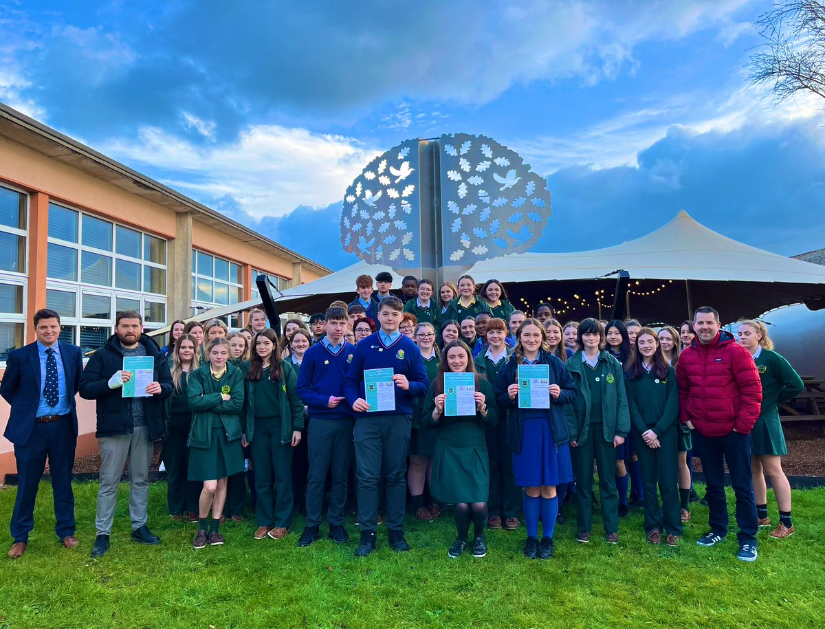 PresWexHub's tweet photo. We had a brilliant morning with the @StjLeaders in @stjosephsrush, thanks to @KevinDowling19! We were delighted to launch our collaborative Learning Hub newsletter together! It was so great to mix together, can’t wait for the return visit! @BillyRyanWex @Joe_Rolston @PresWex https://t.co/1z7rUdXG6v