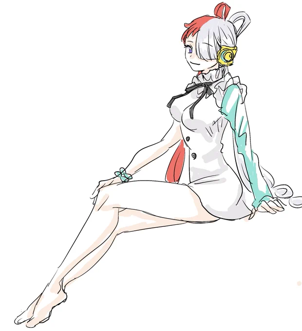 ウタちゃんは脚もキレイだね… 
