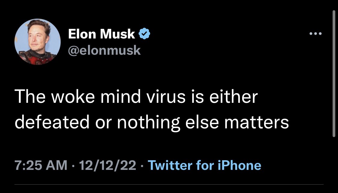 TheUSASingers's tweet photo. Replace “woke mind virus” with “Jew,” and you’ll understand how the Holocaust began.

Now replace “woke mind virus” with “liberal,” and you’ll understand what we’re up against. https://t.co/QXZ7DRYwDS