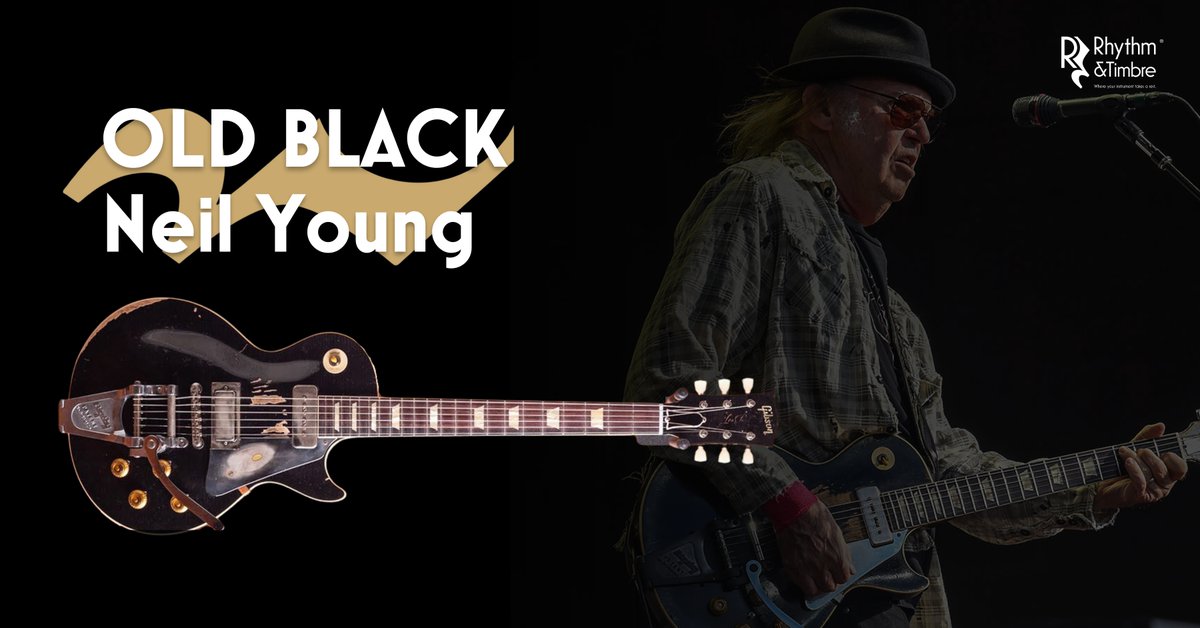 rhythm_timbre's tweet photo. "#OldBlack" is the name of Neil Young's famous 1952 #GibsonLesPaul. It was given to Neil in 1968 by #JimmyMessina and is heard in almost every Crazy Horse recording. "Old Black" has touched many hearts.
#rhythmtimbre #oldblack #guitar #guitarist #guitarlover #musician https://t.co/tqROnJIFWK