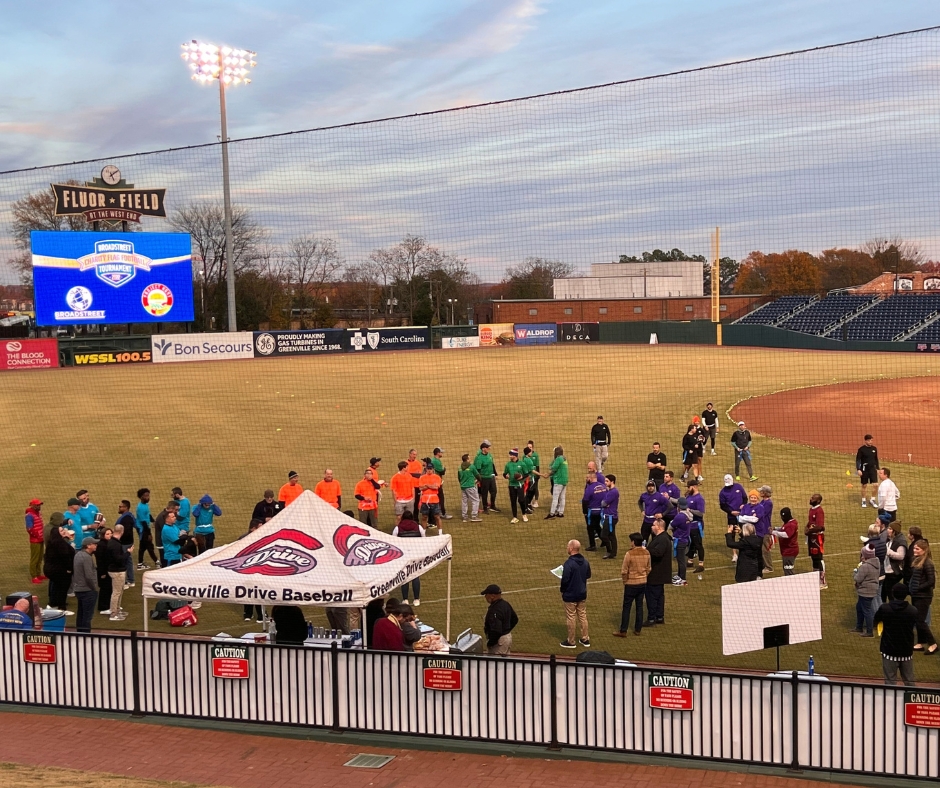 crawfordagncy's tweet photo. Our team had fun collaborating with @BroadstreetInc to plan their recent 2022 Charity Flag Football Tournament at Fluor Field! The successful event raised $43k to benefit @projecthost. #client #CrawfordClient https://t.co/W5Fn9edYMA