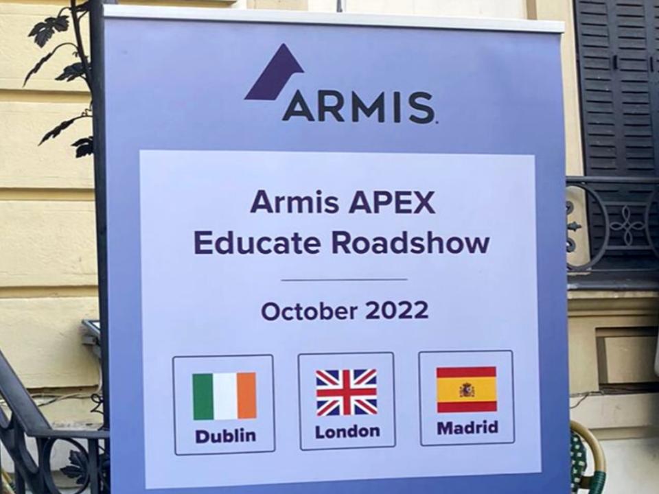 ArmisSecurity's tweet photo. #ArmisAdvent: A look back at the #Armis #APEX Educate Roadshow! Thank you to all our #partners and distributors for making the roadshow a success. Become a partner: https://t.co/sSETYbZeYE
#Partnership #Strategicpartnership #Tech #cybersecurity #security #techpartners #EMEA https://t.co/y4gnsGpuQC