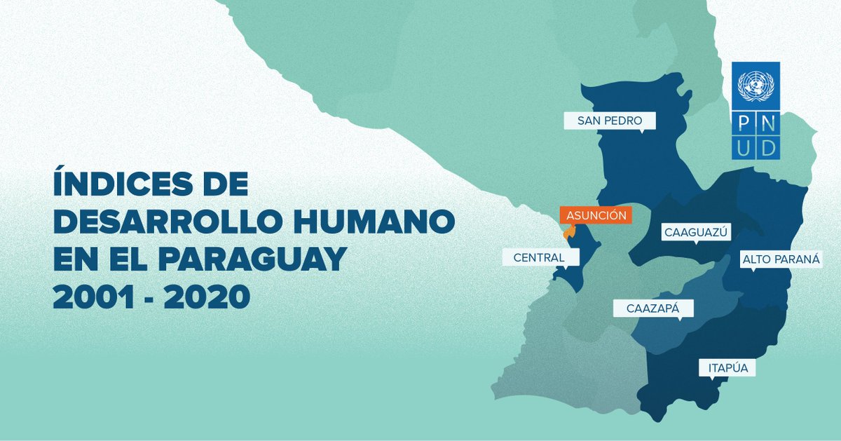 #AHORA El informe "Índices de Desarrollo Humano en el Paraguay 2001 - 2020", desagrega información por género y por área de residencia (urbano y rural), abarcando Asunción, Central, Alto Paraná, Itapúa, Caaguazú, San Pedro y Caazapá 

🙌Sumate aquí youtube.com/watch?v=Ixcpi9…