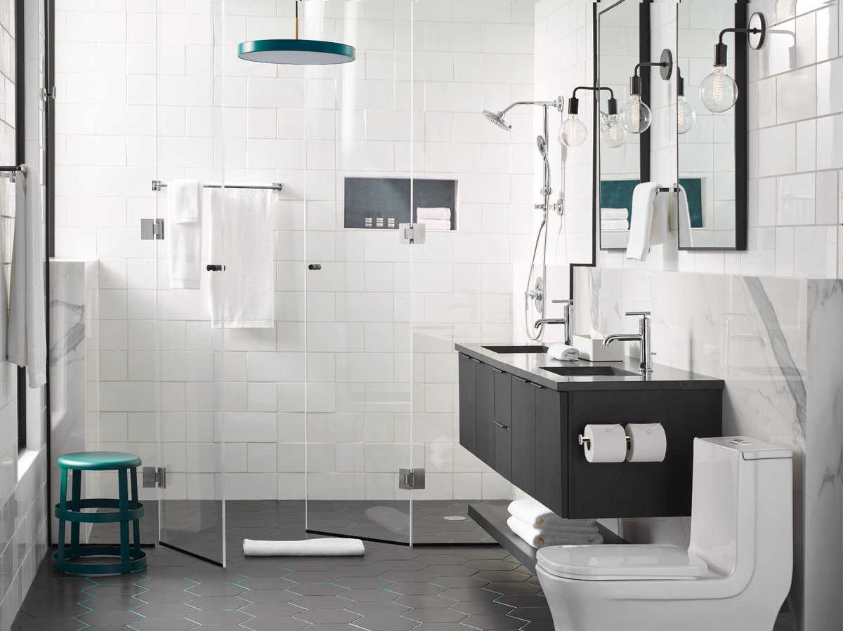 GenPlumbSupply's tweet image. The #Moen Gibson Single Hole Bathroom Sink Faucet gives contemporary industrial design a softer point of view. 

#comfortroom #bathroominspo #bathroomidea #bathroomstyle #bathroomstyling #prettylittleinteriors #njinteriordesigner