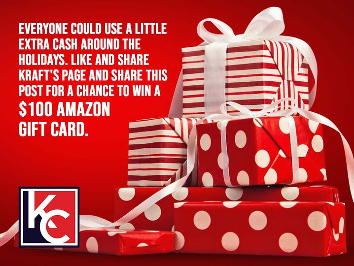KraftCommercial's tweet photo. Don't forget to like our page and share this post with all of your friends for a chance to win a $100 Amazon gift card, just in time for holiday shopping. We will announce a winner on Dec. 19. #commercialroofing #choosekraftquality #giveaway https://t.co/O6HXx3KzfW