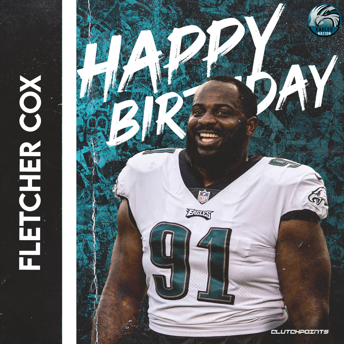 Eagles Nation, join us in wishing Fletcher Cox a happy 32nd birthday 