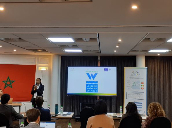 AewenProject's tweet photo. 💧⚡️This morning we travelled to Rabat to continue with the mission. There, the european companies had the chance to present themselves. Also, there has been time for B2B meetings. #Aewen #AewenProject #MissionToMorocco #WaterEnergy https://t.co/NJI279tFzM