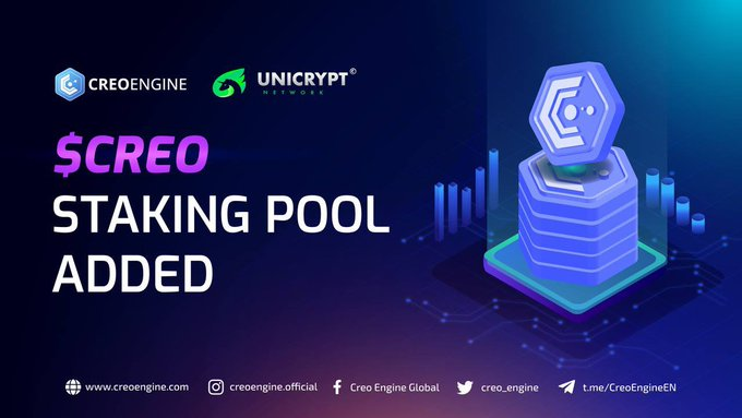 FLS_News_1's tweet photo. 🦄 @Creo_engine Has Added more tokens to the CREO Staking pool in #Unicrypt @UNCX_token
✅Stake $CREO
✅Current APR at 34%
🦄#UnicryptNetwork provides a set of multichain tools and services, currently supporting, Polygon Ethereum & BSC Networks.
⬇️INFO
https://t.co/HYyeJJqztu https://t.co/7Q2e7RVAh7