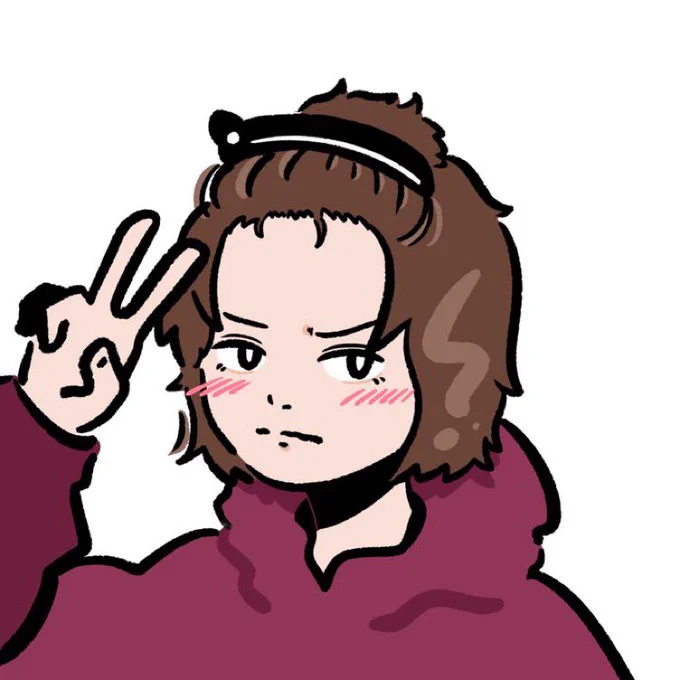 まめこさん()が描いてくれました !オリキャラ可愛い 