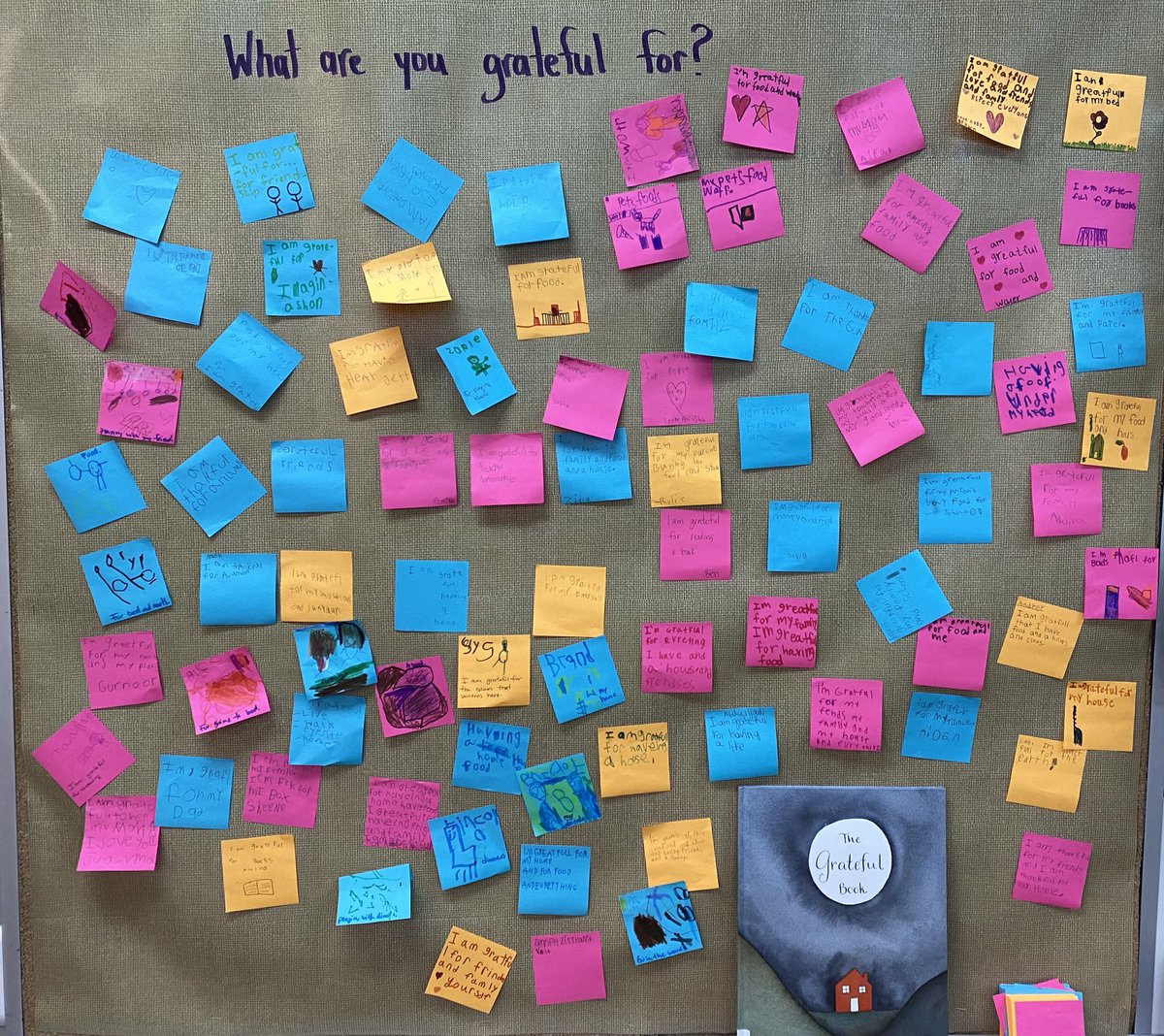 What are you grateful for?