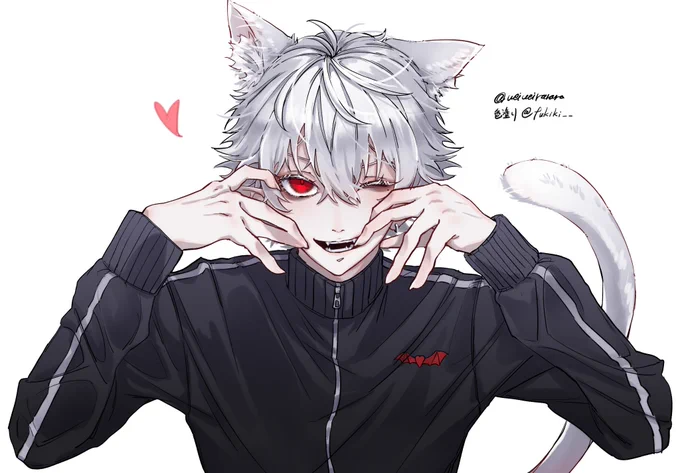 ちょっと髪の前後分けが違うなぁって思ったのでまたちょっとだけ髪の塗りをいじっためっちゃ誤字った 度々騒がせてすまん 