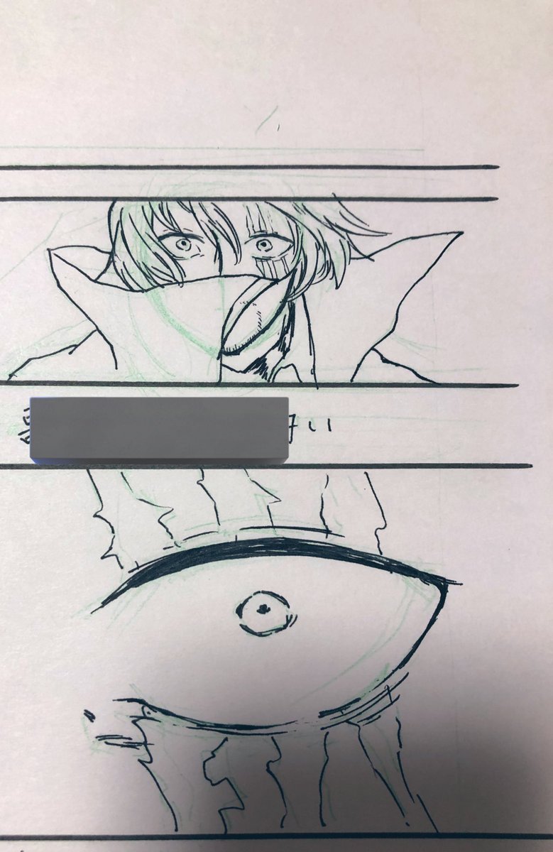 飽きてきちゃったうおお頑張れ頑張れ映画終わるまでにおシャンの話描いて年末もっかい映画観に行くんだ 