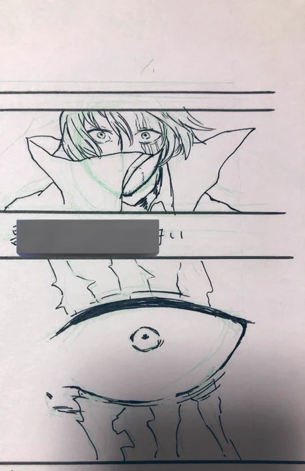 飽きてきちゃったうおお頑張れ頑張れ映画終わるまでにおシャンの話描いて年末もっかい映画観に行くんだ 