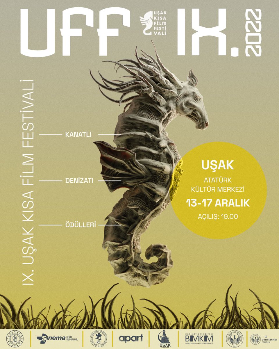 KanatliDenizati's tweet photo. After a two year span, we're coming home again...

Meet us at 19.00 for the opening ceremony of the UFF.

Uşak, where you at?

#UFF2022 #usakkısafilmfestivali #tckültürveturizmbakanlığı #sinemagenelmüdürlüğü https://t.co/lC10x26ge7