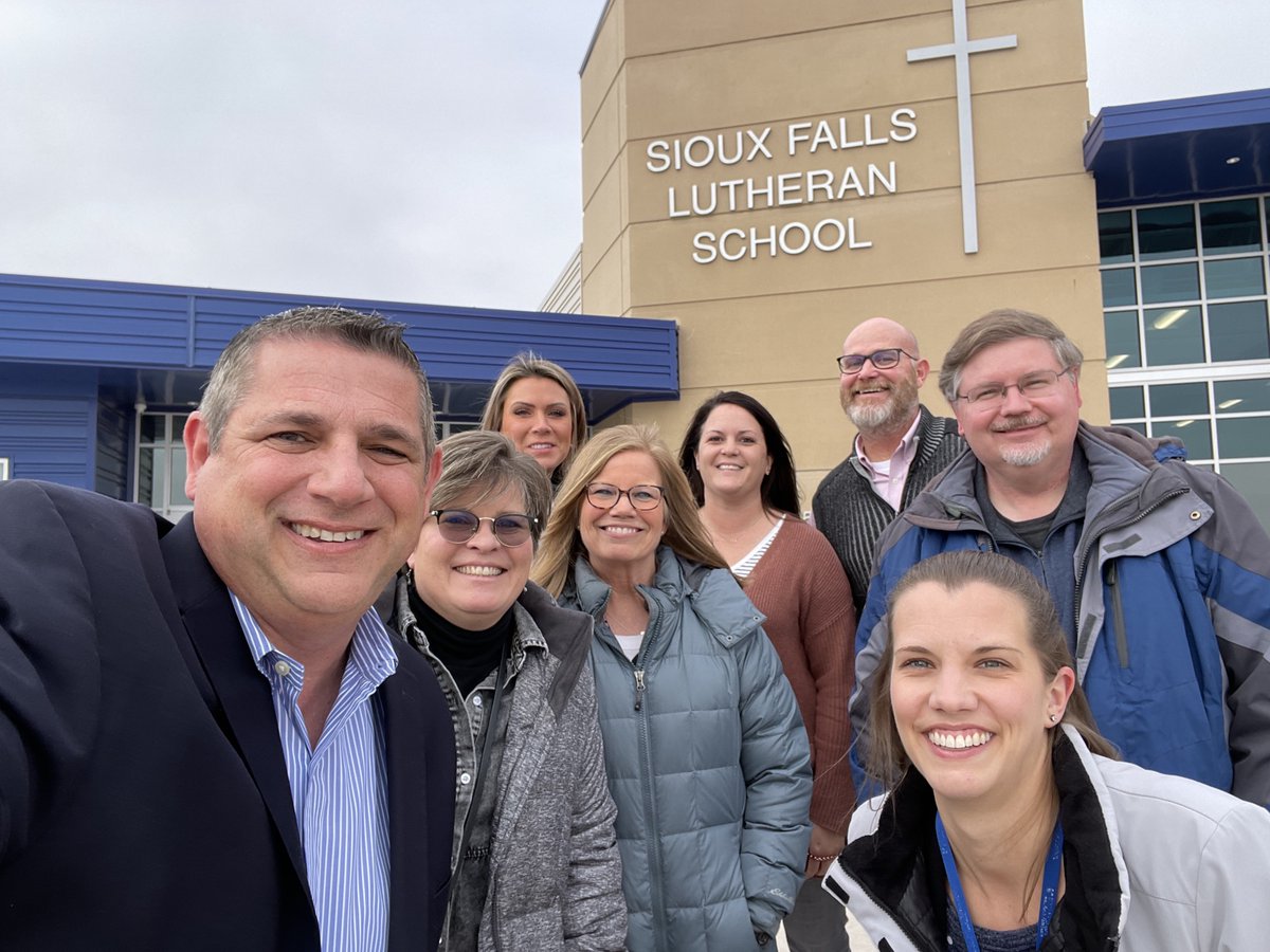 Last week I conducted a site visit in South Dakota, the 44th state in which I have worked with a school. Please welcome Sioux Falls Lutheran School to Enrollment Catalyst! SFLS has over 400 students enrolled and is the only Lutheran school in the country from infant-12th grades.