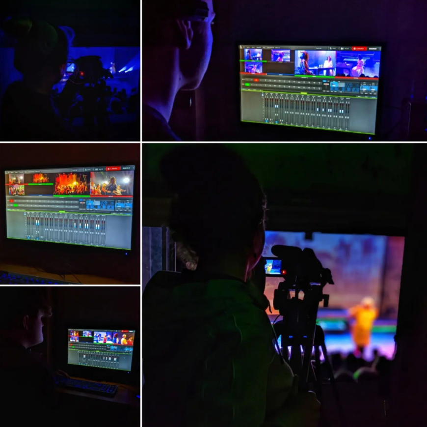 vocmedia's tweet photo. A big well done to our 2nd years who filmed the Beauty and the Beast Panto. π₯π₯
#media #mediaproduction #videoproduction #liverecording #runshawtv #runshawcollege #creativemedia #level3media #camera #enrichment #visionmix #director @runshawcollege https://t.co/wvEXV21C2U