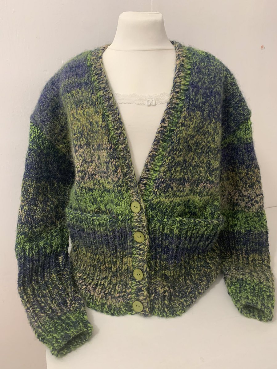 deltawoolshop's tweet photo. Looking for something to knit over Christmas? How about this stunning cardigan knitted in King Cole Autumn Chunky?  With 20% wool it will keep you warm too❄️

£3.90 per 100g ball

https://t.co/rOHsSFRO2a

https://t.co/n8nv0FxuvK https://t.co/vGnlLqbIkU