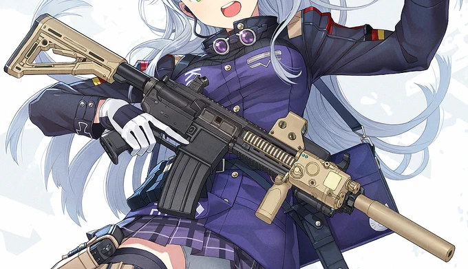 過去に描いた銃の絵とか。 
