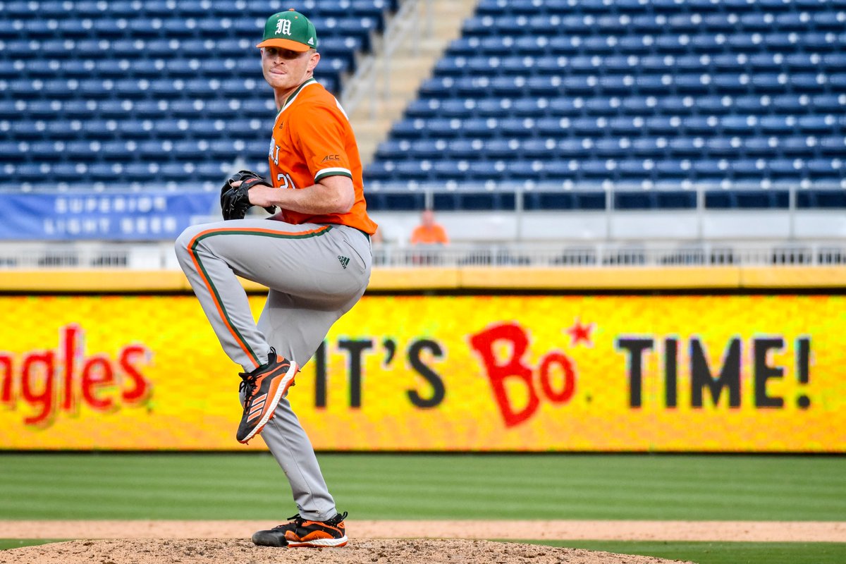 Miami Hurricanes Baseball (@canesbaseball) on Twitter photo Andrew Walters is a certified cheat code 😎
Among pitchers who threw 25+ innings at the Division I level in 2022, <a href="/AndrewWalters07/">Andrew Walters</a> leads all returning Power 5 arms in WHIP (0.58) and B/AVG (.116), while ranking third in ERA (1.65). Andrew Walters is a certified cheat code 😎
Among pitchers who threw 25+ innings at the Division I level in 2022, <a href="/AndrewWalters07/">Andrew Walters</a> leads all returning Power 5 arms in WHIP (0.58) and B/AVG (.116), while ranking third in ERA (1.65).