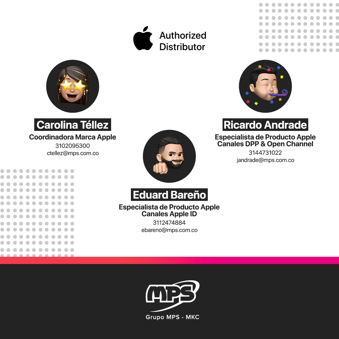 MpsMayorista's tweet image. ¿Sabías qué en MPS ahora podrás configurar tus equipos a tu medida, adaptándolos a tus propios requisitos y necesidades? 

¡Contacta a nuestro team Apple y descubre todos los detalles!🚀

#apple #configuretoorder #soymps