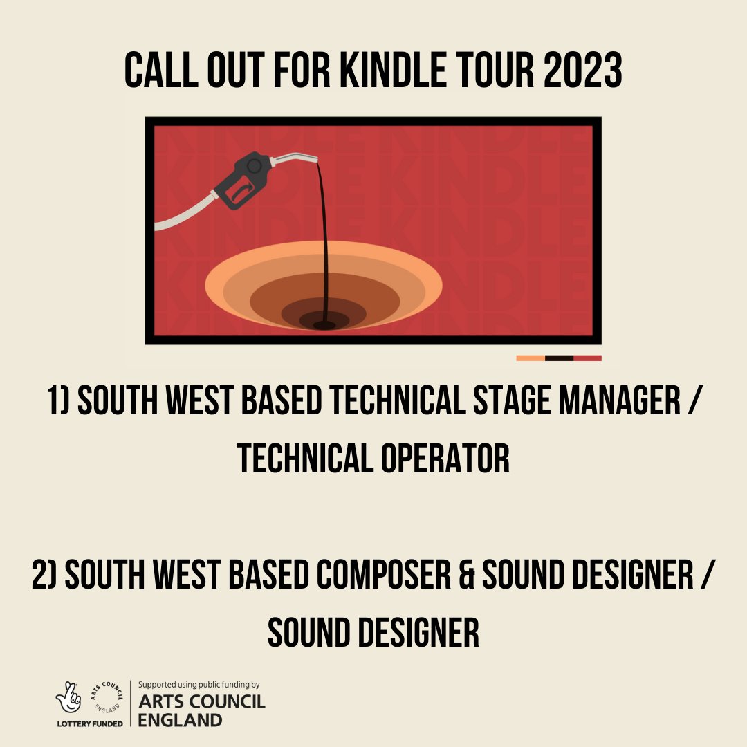 📢 CALL OUT for our upcoming Kindle tour 📢 1) SW based Technical Stage Manager - Fee: £2210 2) SW based Composer & Sound Designer - Fee: £1500 ⏰ Deadline 27th Dec Read more about the job roles here👇 almanactheatre.co.uk/call-outs Please share! #callout #vaultfestival