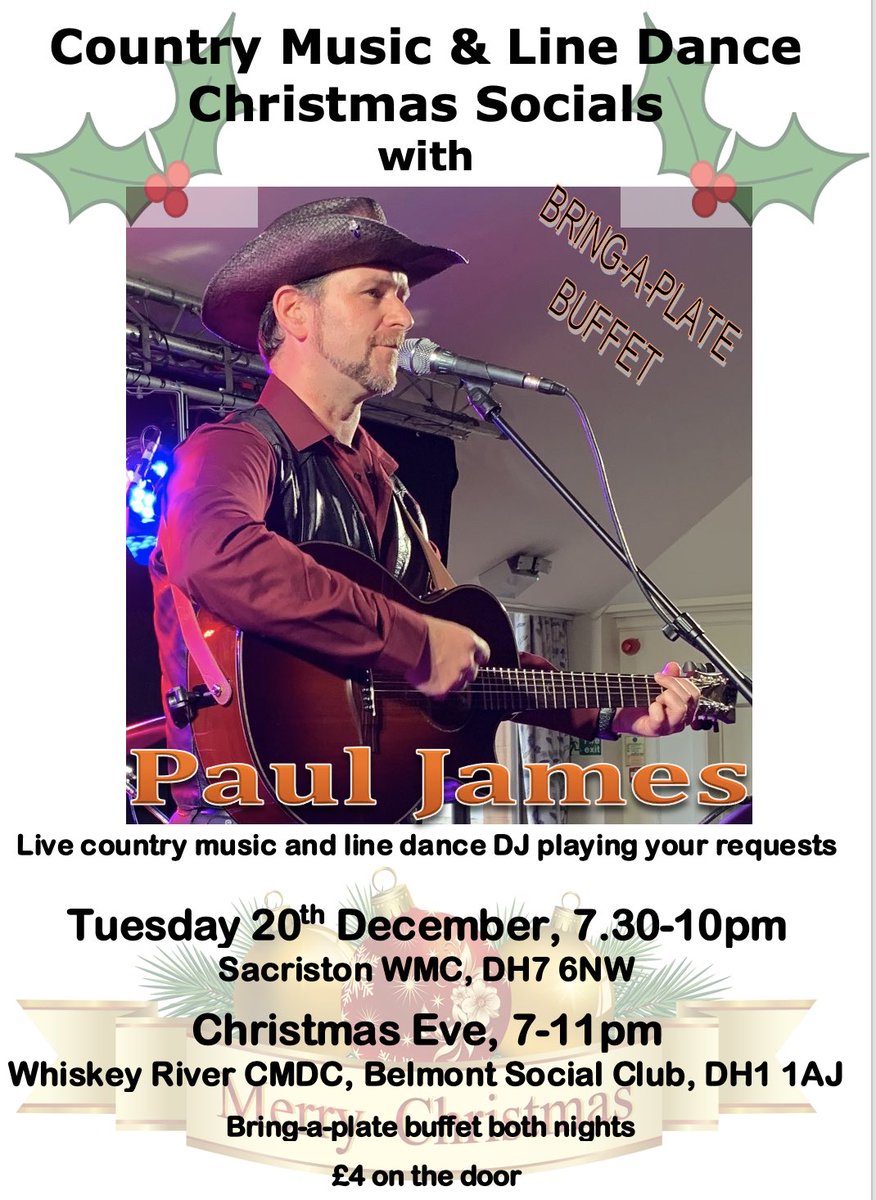 Looking forward to the festivities. Everyone welcome 🤠❤️🎵🎤