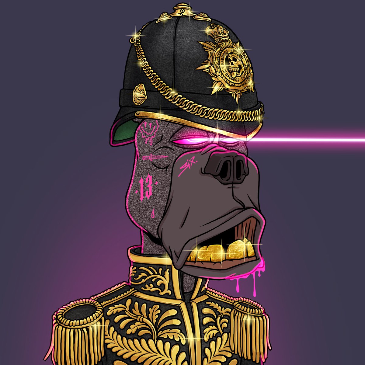 BadDogsCompany's tweet photo. Sneak Peek #618

Meet the newest addition to our #88eight Genesis collection. 

New trait Tuesday! 

#BDCO #NFT #NFTs #25DaysOfBadDogs https://t.co/bGBdlHQAlz