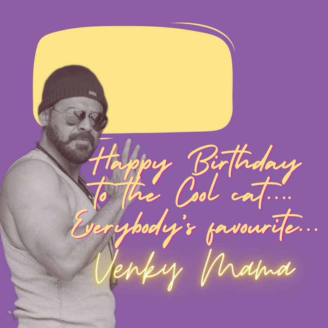 Neha_RamaRao's tweet photo. Any day, single smile …. Venkyyyy! #HBDVenkymama #telugucinema #tollywood #nehaness https://t.co/Gu1Ta90M8R