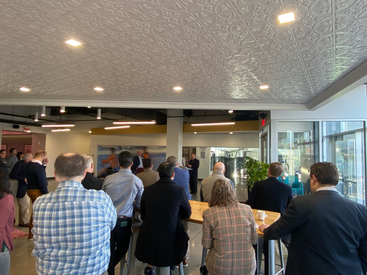 LifeSciencesPA's tweet photo. Thank you @BioBreakfast for hosting our President &amp; CEO to talk about our Pennsylvania Life Sciences Industry Economic Report this morning before the Pittsburgh Holiday Luncheon!

Read the report here: https://t.co/9V8XkeGgzm https://t.co/z02EfONFpK