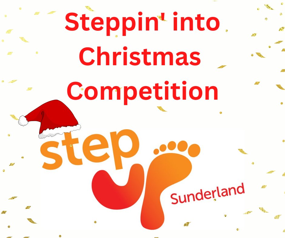 Download the Step up Sunderland app and walk 10,000 steps to unlock your Steppin’ into Christmas badge. Share it with us at active@sunderland.gov.uk to be in with a chance to win 1 of our Everyone Active packages. Download at: tinyurl.com/y6s6a45t tinyurl.com/y2oz3v9yOu