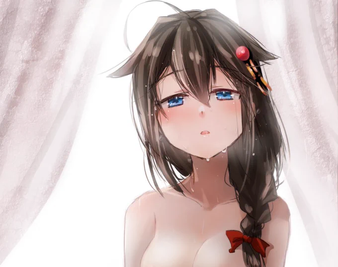 時雨ちゃん 練習(意味深)全体絵はFANBOXに投稿しました 