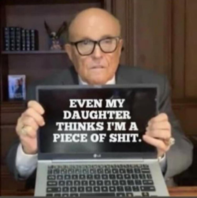 CalamityJane2u's tweet photo. @RudyGiuliani https://t.co/TARH8uJ671