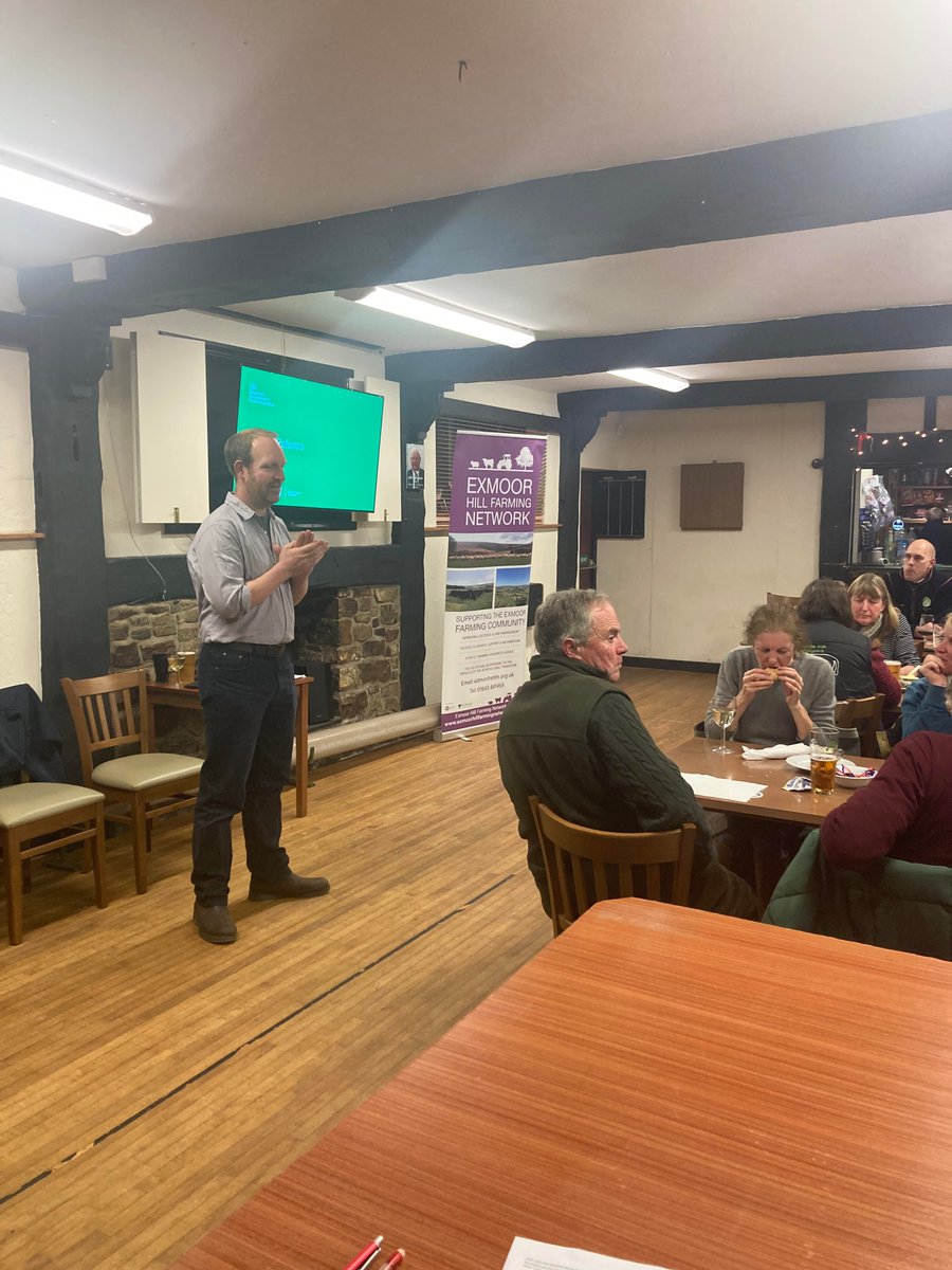 We welcomed Defra's Future Farming team last week with over 45 farmers attending to hear about the developments of the new schemes. Intros from Ian May, Chair pictured.