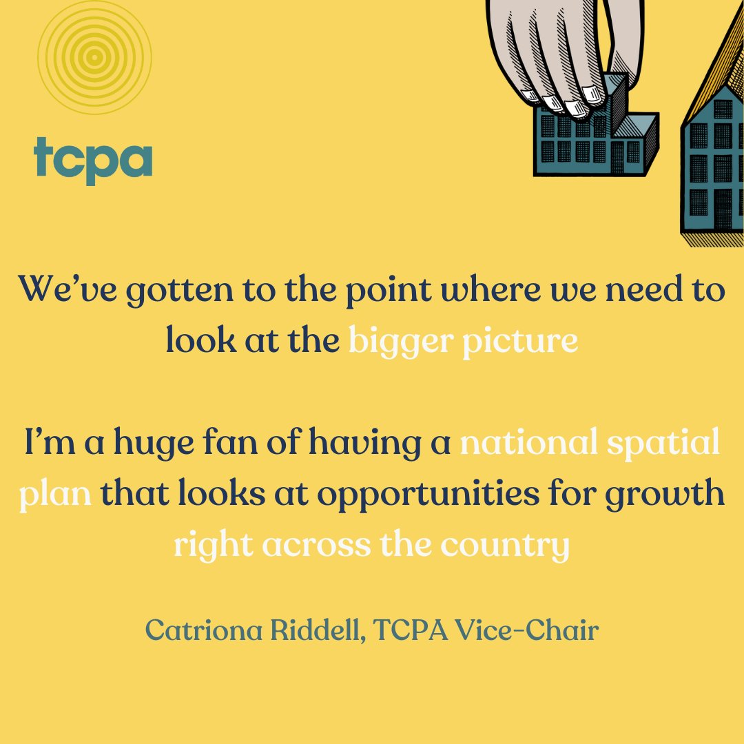 theTCPA's tweet photo. A national #spatialplan is vital for securing healthy, sustainable communities
Watch @CatrionaRiddel1 on @bbcsoutheast here 👇https://t.co/A99f7L53Le https://t.co/jQoGuU1NrZ