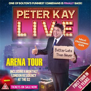 🎟 x4 Peter Kay Tickets for sale 
📌 The 02, London  
🗓 29th July 2023
💷 £170 each 
📩 Order your tickets via DM  
#peterkaytour #peterkaytickets #the02