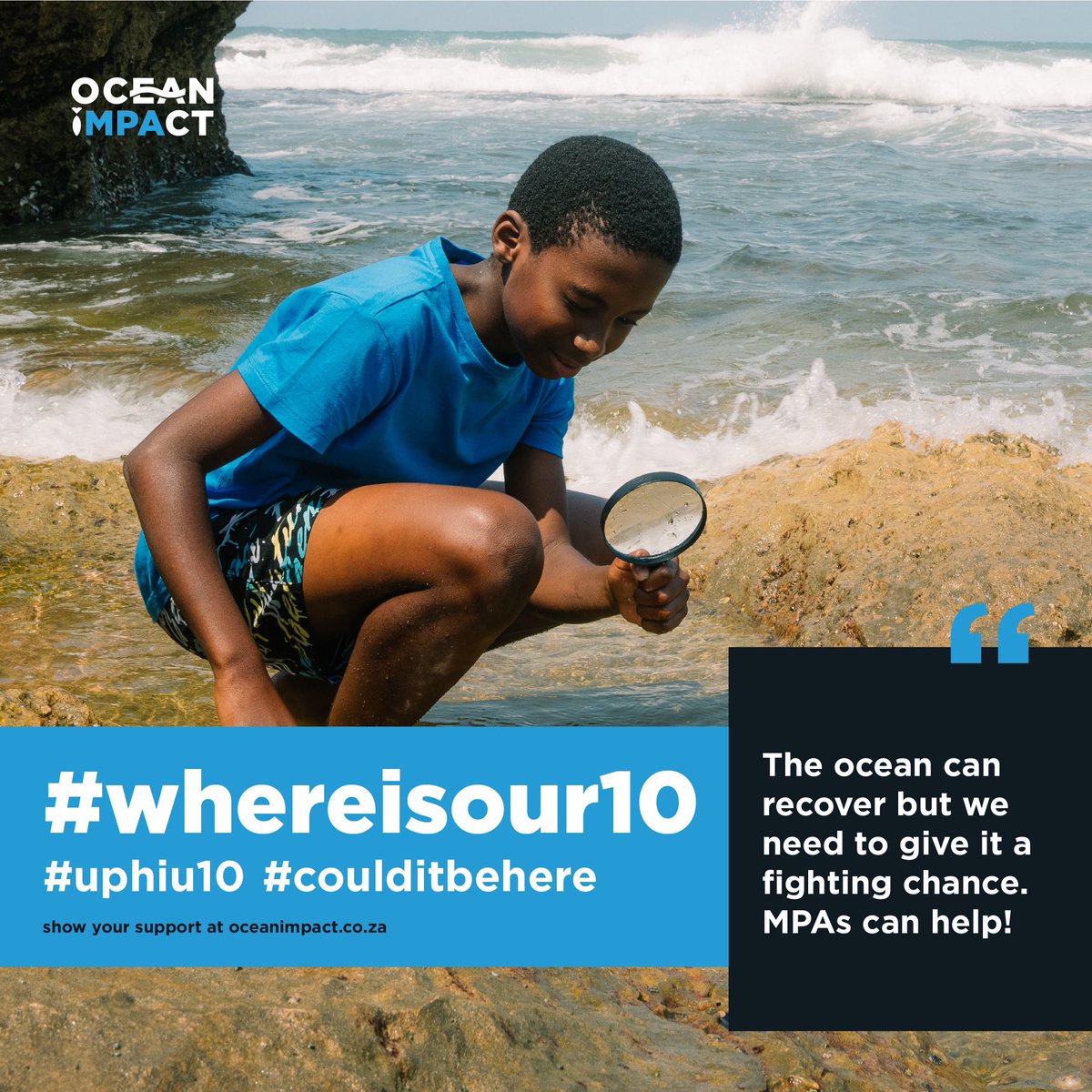 Thank you to all those who joined the conversation and shared their💙for the ocean!

Before you leave commit yourself to meaningful action &amp; sign the appeal to increase the protection of the ocean space around SA from 5.4% to 10% >> oceanimpact.co.za/sa10percentapp…

#whereisour10 #uphiu10