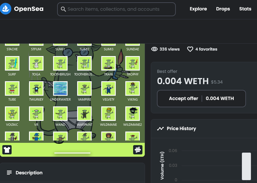 <a href="/FFVV1211/">FFV</a> Just have a look at anything <a href="/BUILTBYQUANTUM/">QuantumTECH</a>, e.g. <a href="/BlazedCats/">BLAZEDCATS.ETH</a> offer something really unique, over 200 customs you can apply directly on e.g. OpenSea.
A the amount of development happening behind @dojicrew is mindblowing.
The ones who know and are patient will be rewarded.