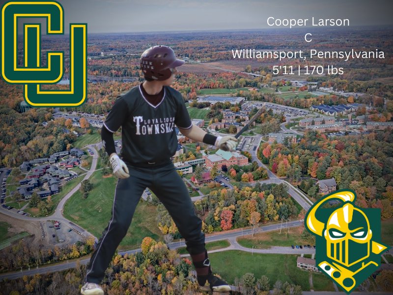 CUKnightBase's tweet image. Day 6 for our newcomers. Meet Cooper Larson, a C from Williamsport, Pennsylvania.