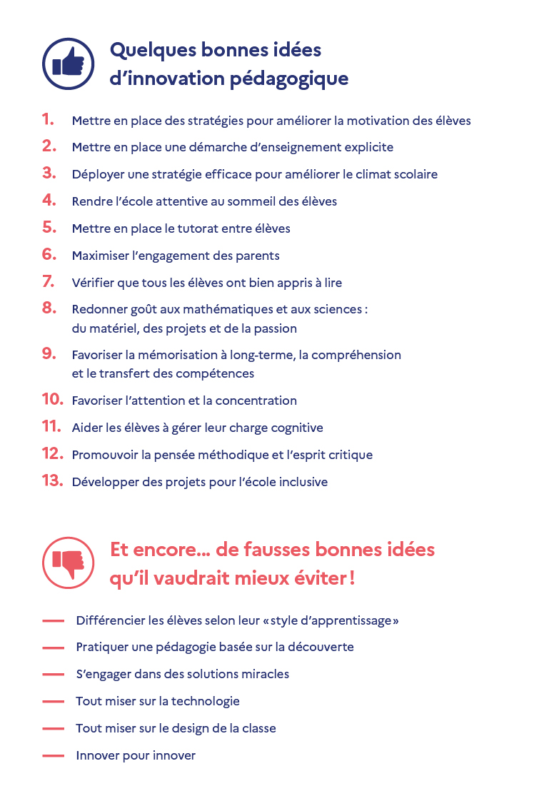 À l’occasion du #CNR - Notre école, faisons-là ensemble, le #CSEN recense quelques bonnes idées d’innovation pédagogique qui ont le plus de chance de marcher. 
Découvrir la publication : bit.ly/3PrWrRI

<a href="/StanDehaene/">Stanislas Dehaene @standehaene.bsky.social</a>
<a href="/education_gouv/">Ministère Éducation nationale</a>
<a href="/reseau_canope/">Réseau Canopé</a> 
@eduscol_prim