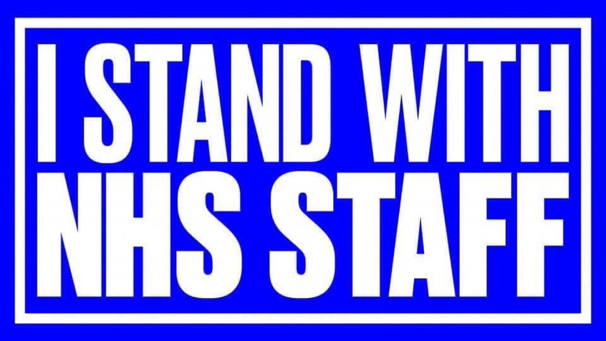 #IStandWithNHSStaff