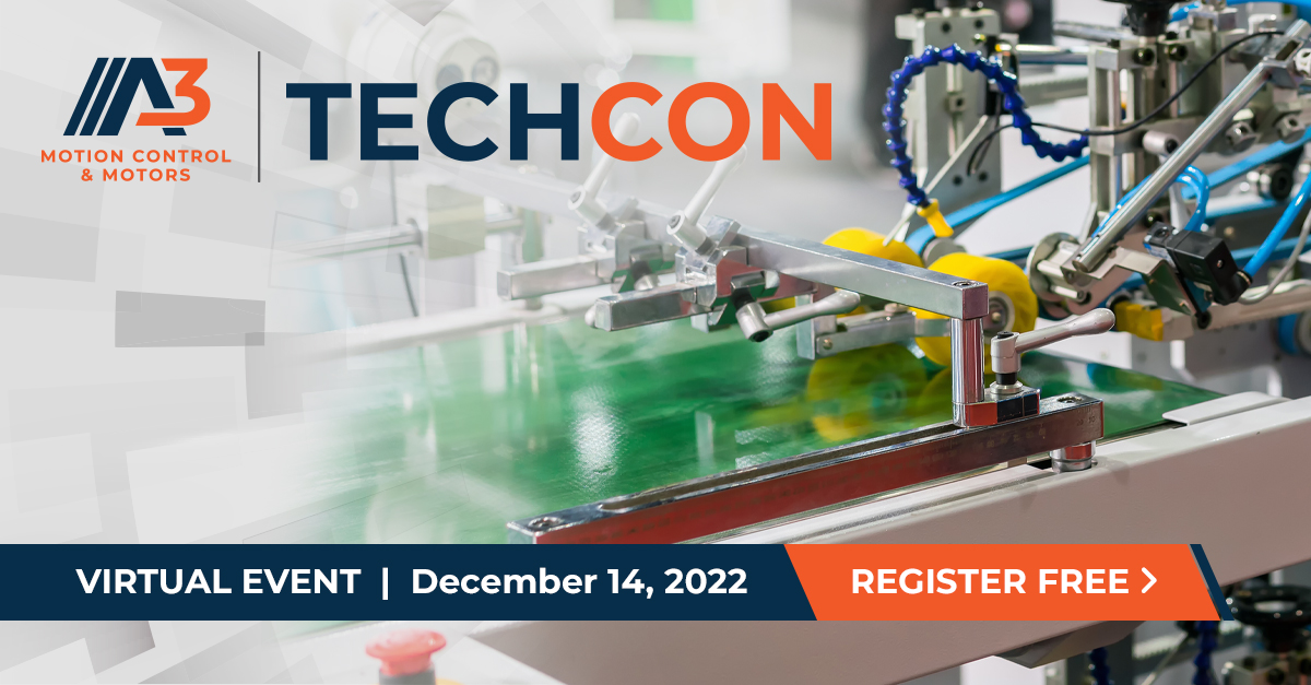 A3_motionctrl's tweet photo. Join us for Advances in Motion Control Technologies, with @BR_Automation, @MOONS_America_, @Festo_US and @siemensindustry; at #A3TechCon, a free virtual conference tomorrow (Dec. 14). Access to sessions through Mar. 31, 2023. Register: https://t.co/L7scpTRzag

From @a3automate ✨ https://t.co/GCHoVowhSS