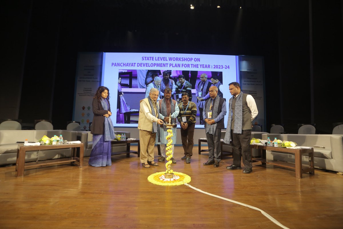 zubibhaskar's tweet photo. Wonderful team behind the success of Panchayat Development Plan State Workshop. Inauguration by Hon’ble MIC, MoS, Secretary PRD, and special participation by Director MoPR. Looking forward to touching each and every Gram Panchayat for a bottoms up, inclusive, convergent plan! https://t.co/4cAJK59tPw