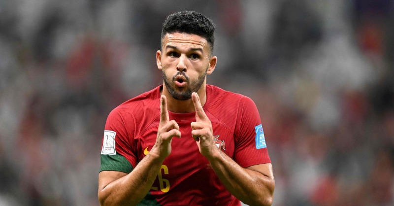 WSJ's tweet photo. Goncalo Ramos grew up in the Cristiano generation. When he was handed his spot in the lineup at the World Cup, he stole the show with a hat trick.